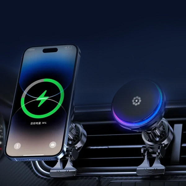 Cargador inalámbrico magnético de enfriamiento por hielo de 30W